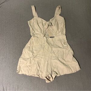 Abercrombie, Size 8, Tan Romper